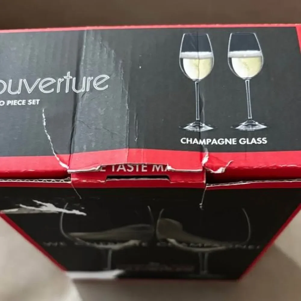 Riedel Ouverture Champagne Glasses Set of 2 – Never Used